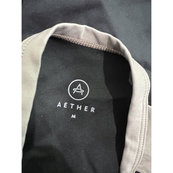 AETHER Revolve Long Sleeve Crew Shirt in Black - Picture 4 of 4